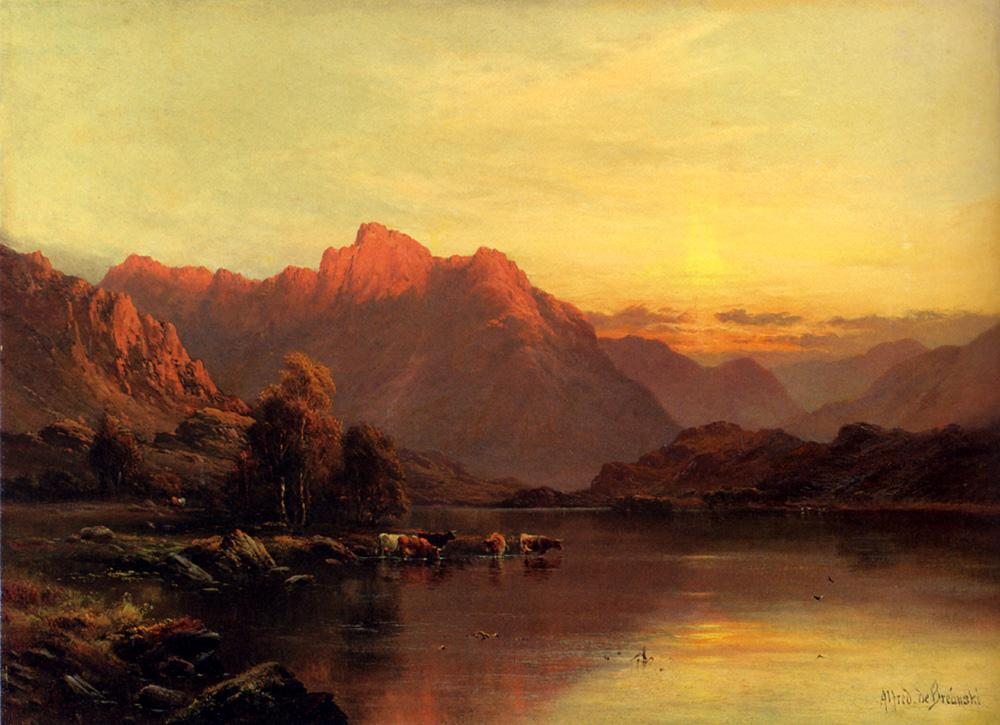 Alfred de Breanski Buttermere, The Lake District